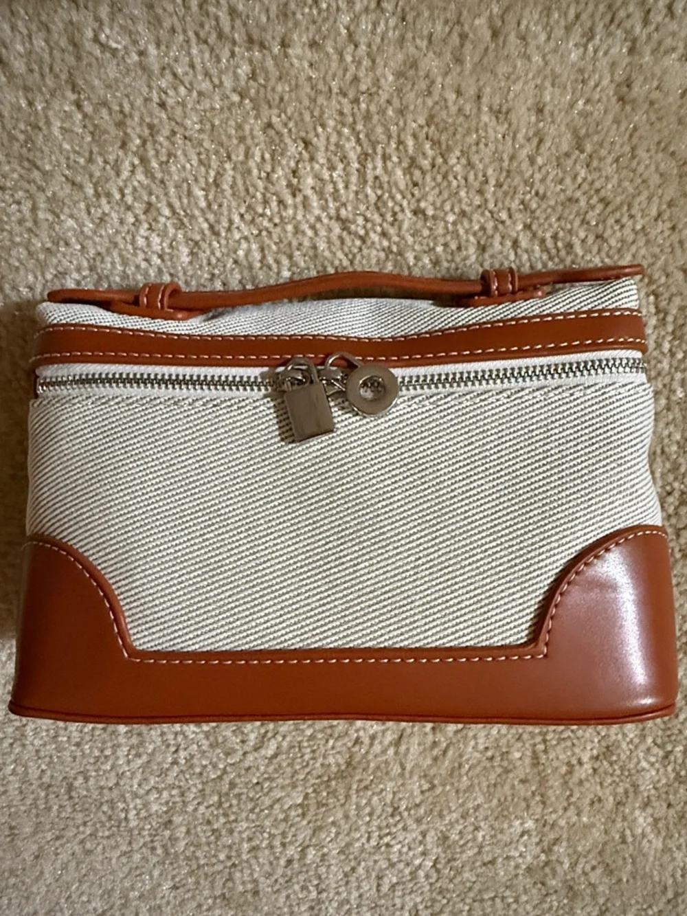 Women's Clutch/Crossbody Bag canvas with trim